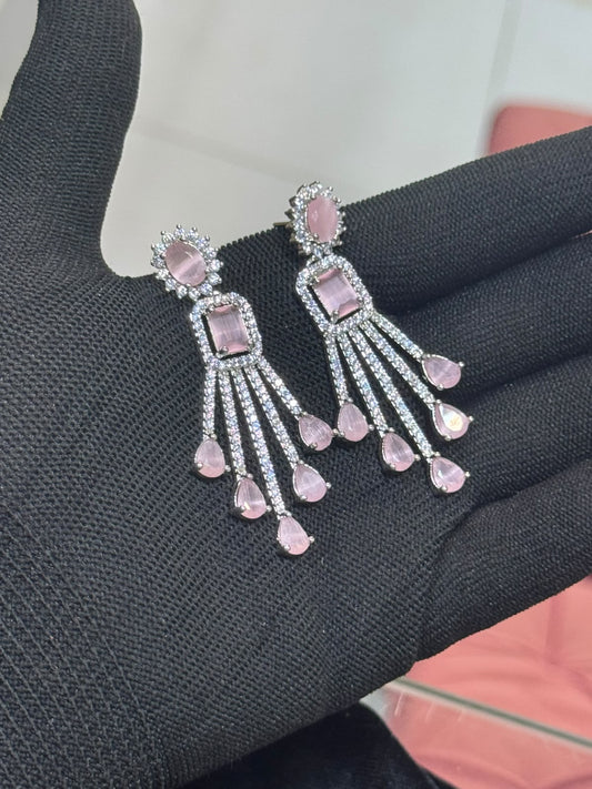 Zircon AD Earrings | The Jewels Merchant