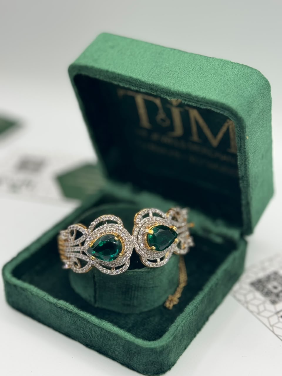 Gold Plated Jarao Bangle | The Jewels Merchant