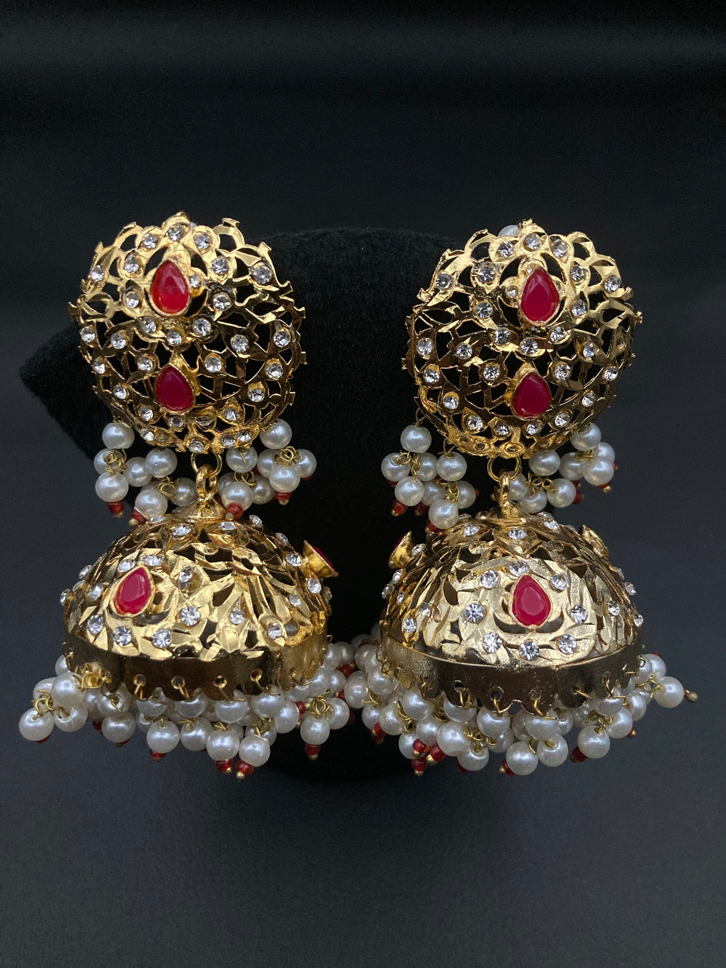 Gold Plated Hyderabadi Nauratan Bangle