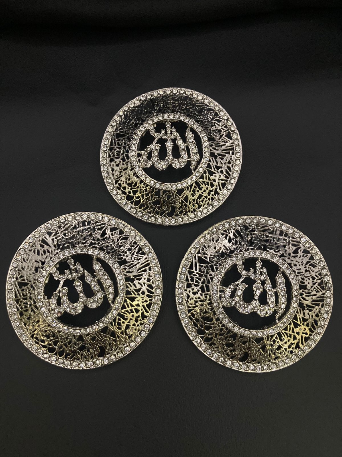 Zircon Big Size Ayat Ul Kursi Pendant