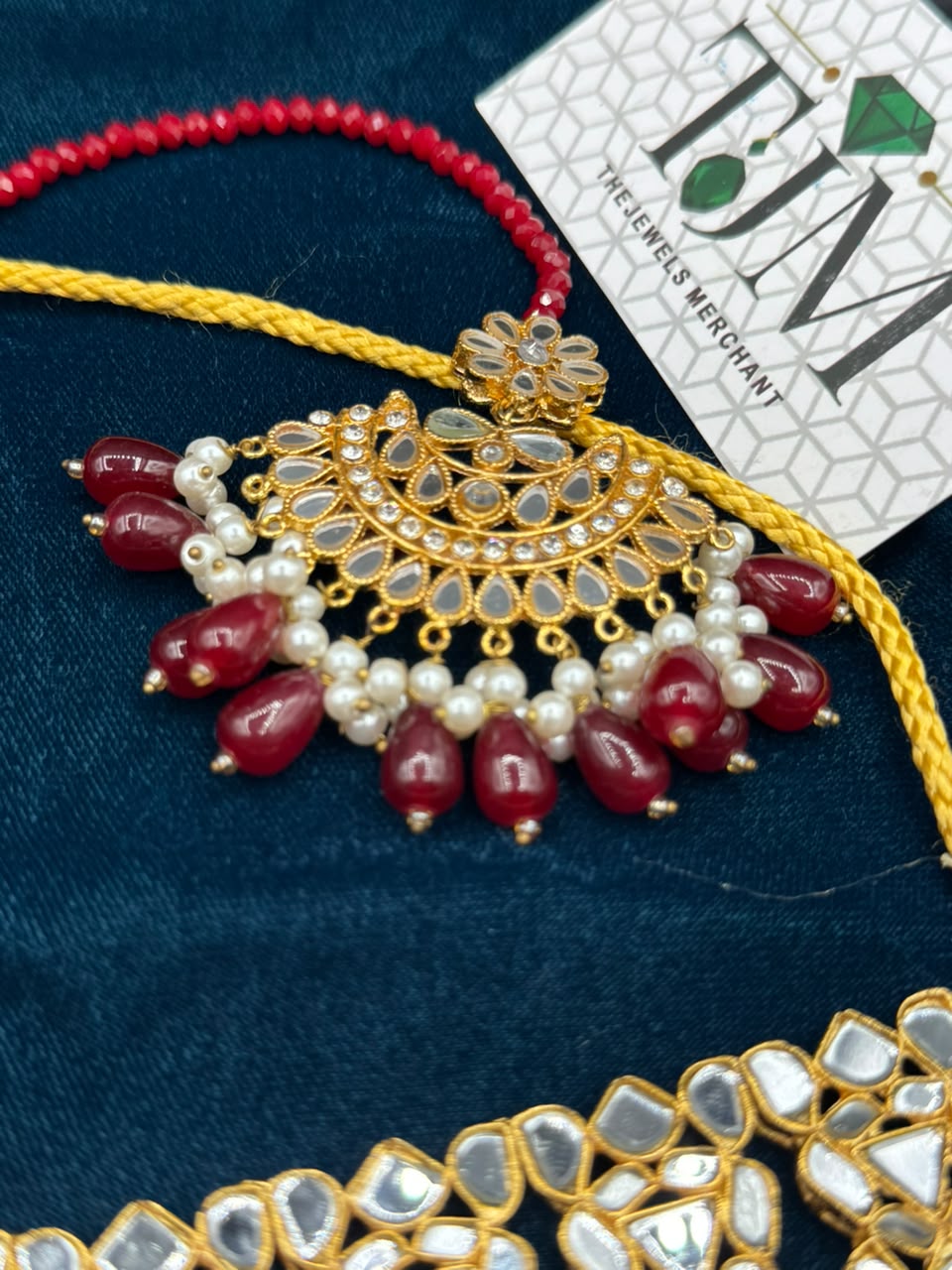 Kundan Bridal Jewelry Set | The Jewels Merchant