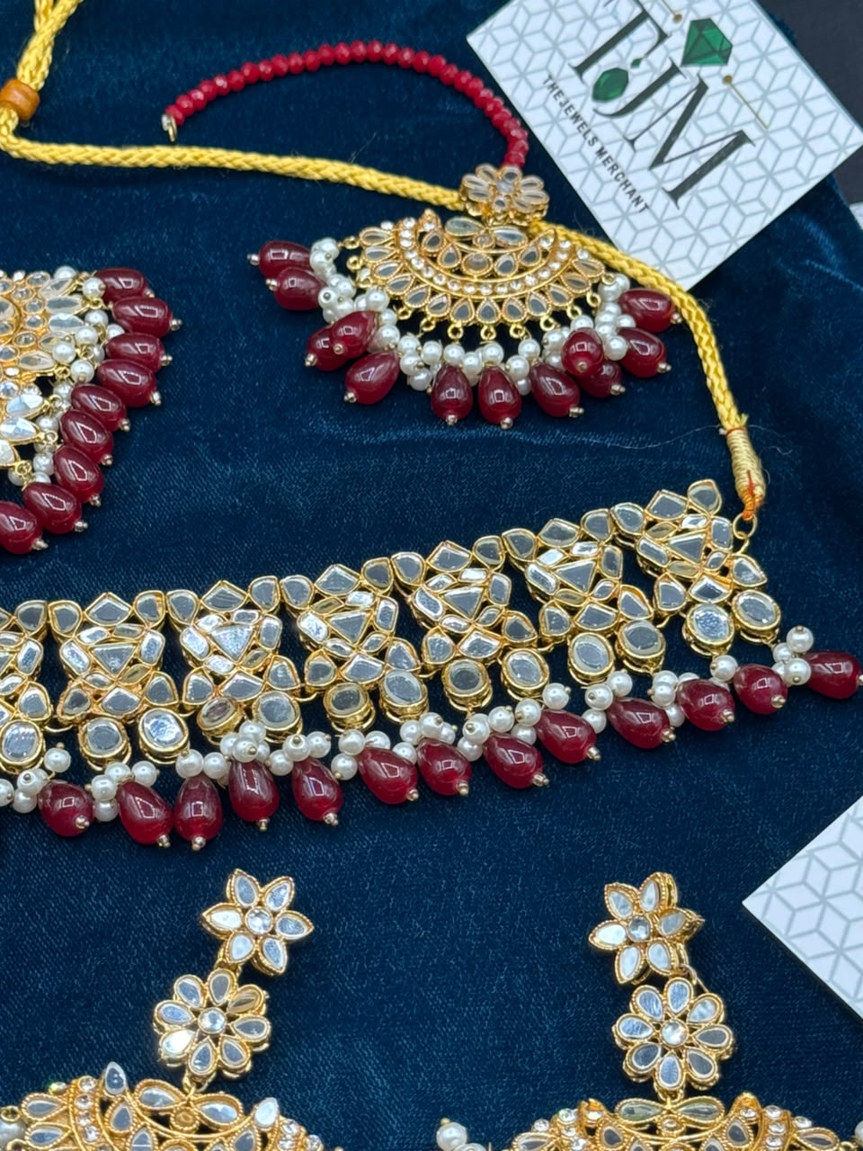 Kundan Bridal Jewelry Set | The Jewels Merchant