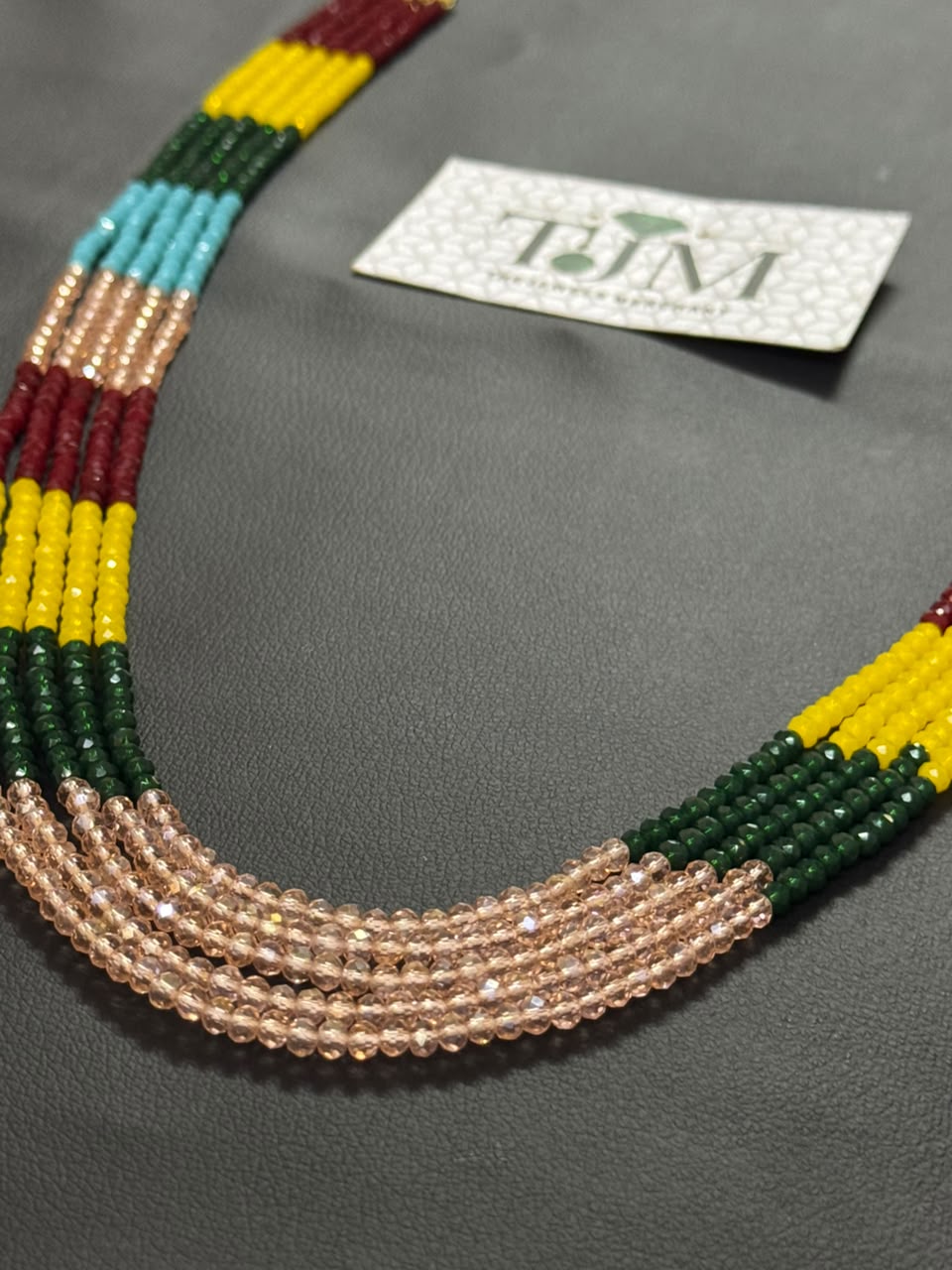 Stylish 5 Layer Mala (Multi Colour )  | The Jewels Merchant