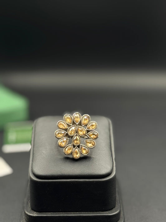 Kundan Ring | Traditional Adjustable Ring | The Jewels Merchant
