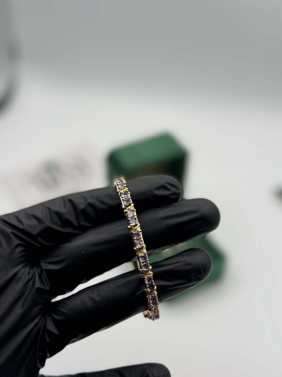Premium Quality Zircon Studded Openable  Bracelet