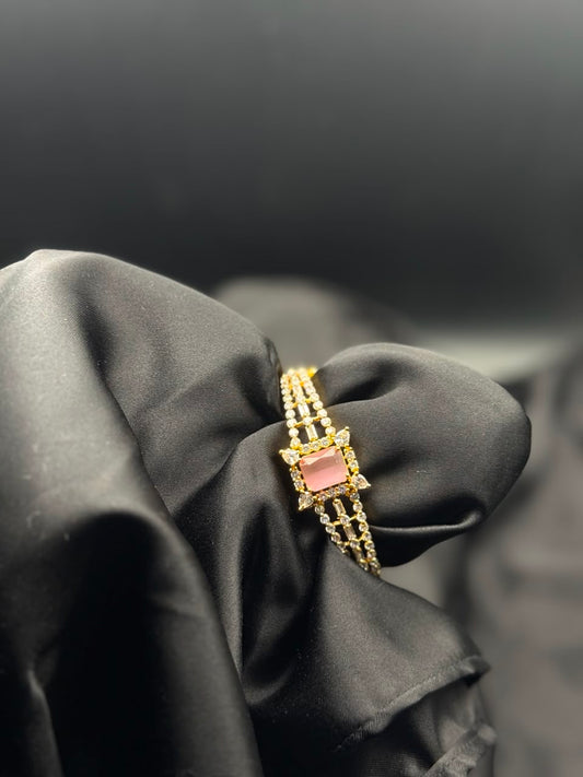 Premium Quality Zircon Studded Opneable Bracelet