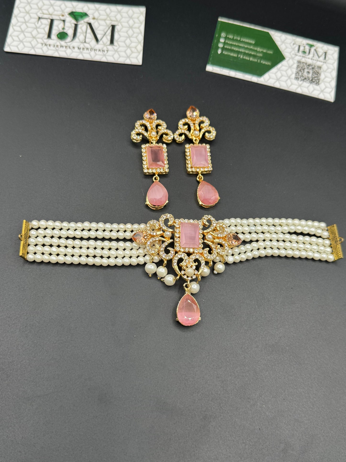 Zircon Choker Set | The Jewels Merchant