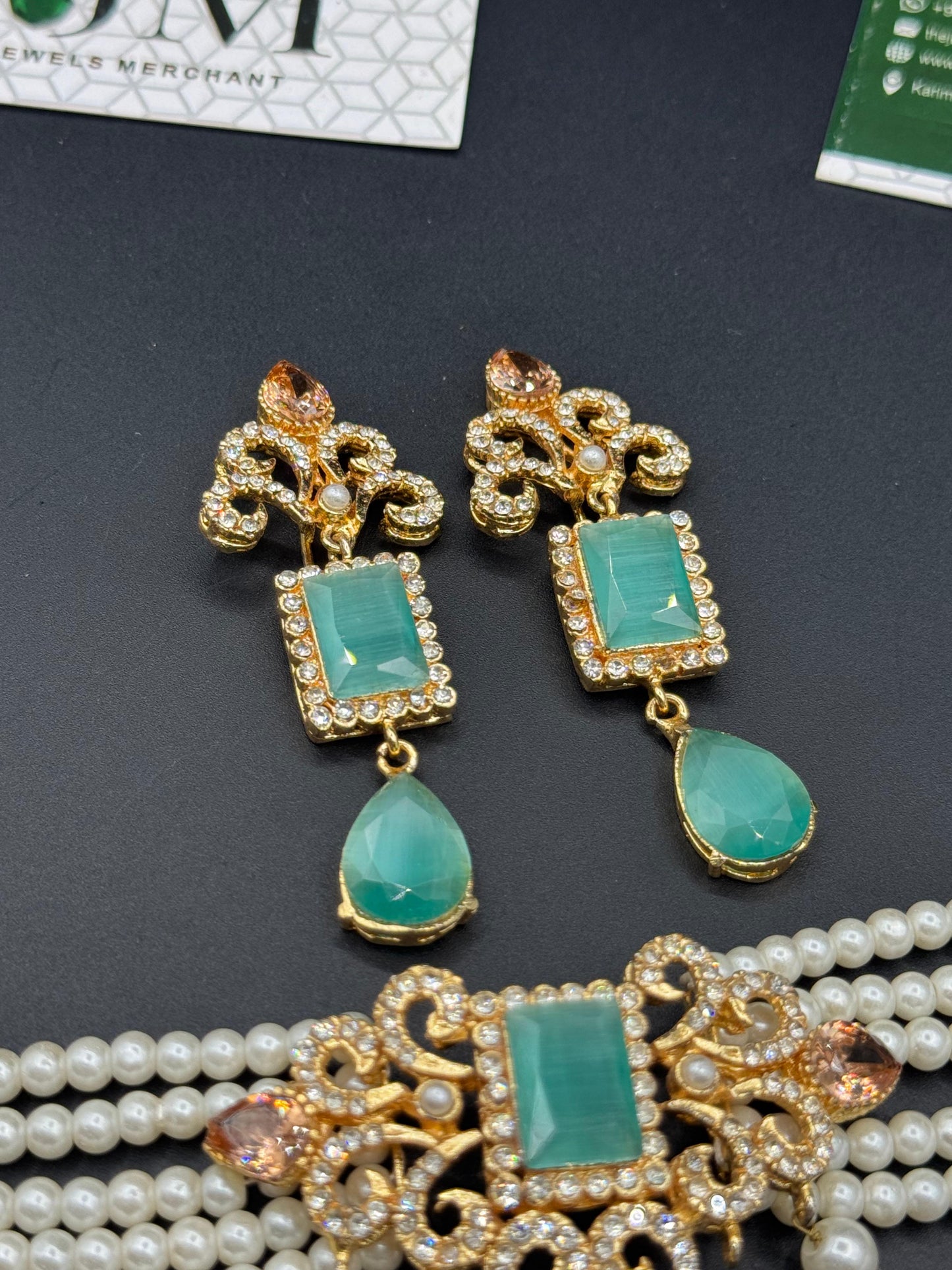 Zircon Choker Set | The Jewels Merchant
