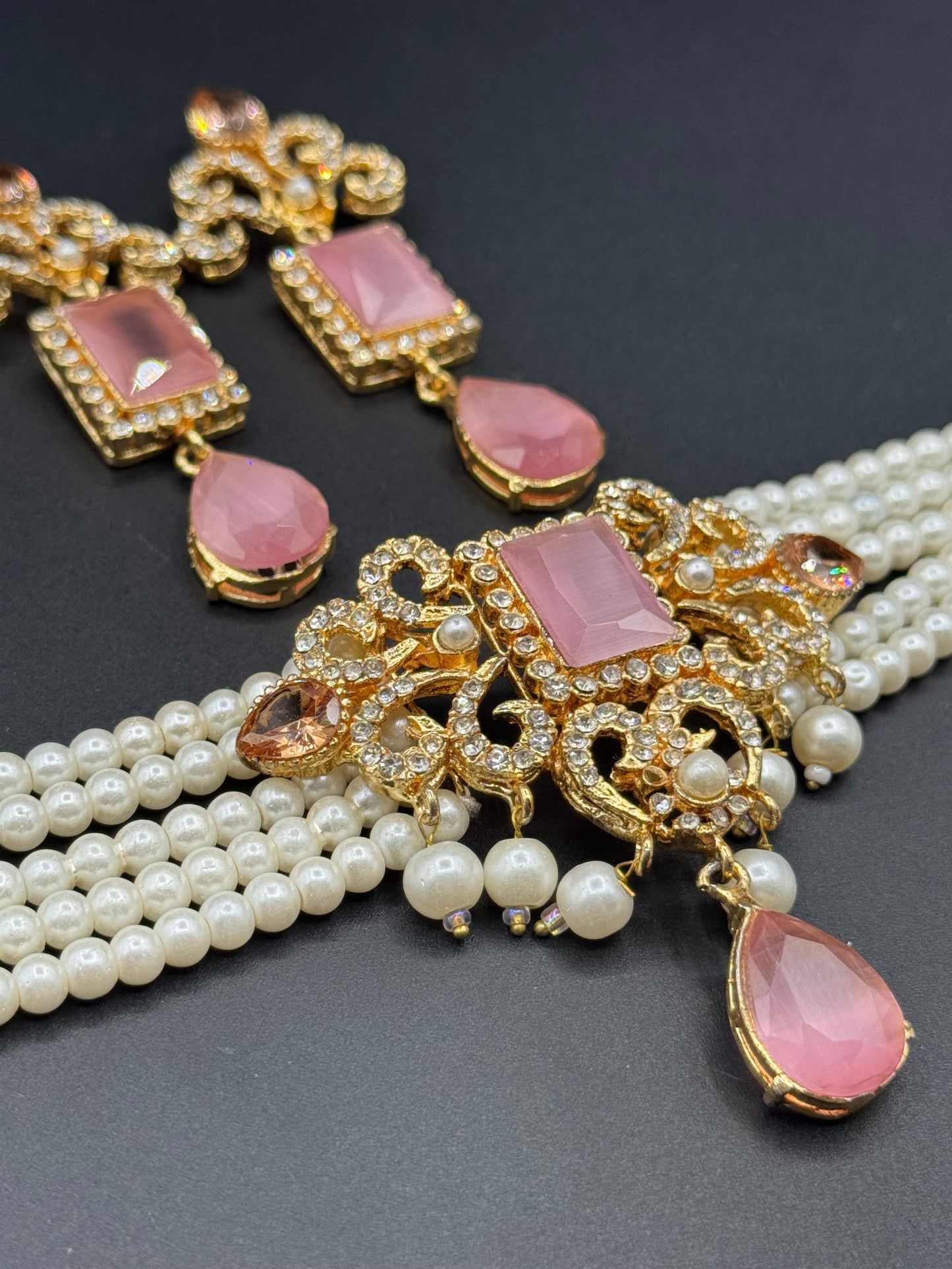 Zircon Choker Set | The Jewels Merchant