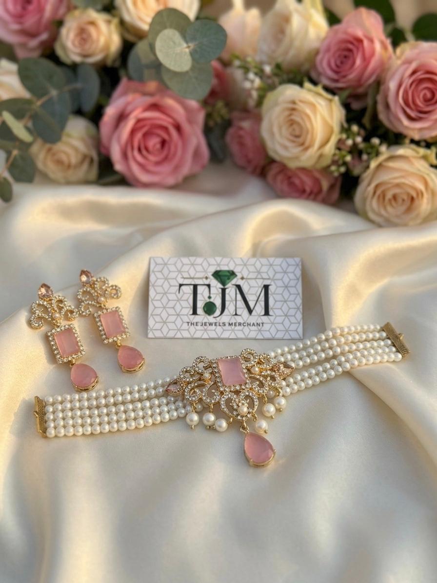 Zircon Choker Set | The Jewels Merchant