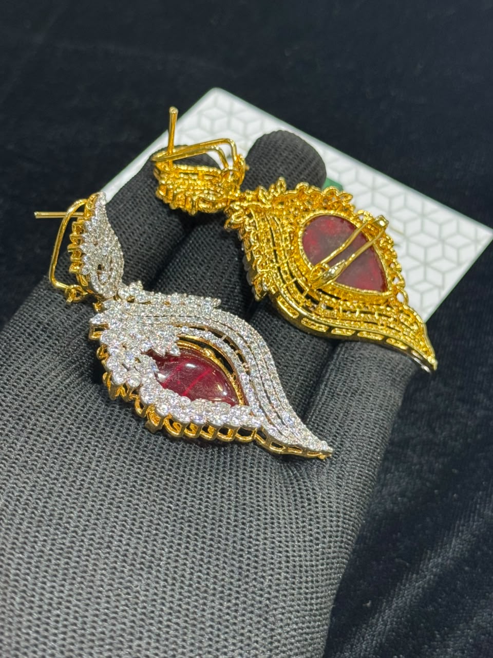 Gold Plated Changeable Earrings | The Jewels Merchant