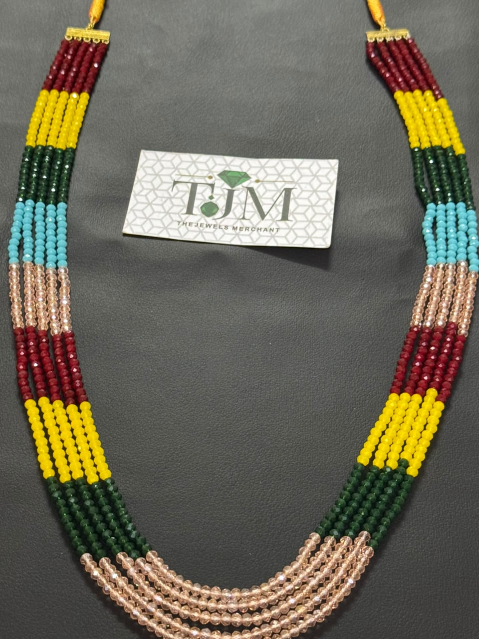 Stylish 5 Layer Mala (Multi Colour )  | The Jewels Merchant