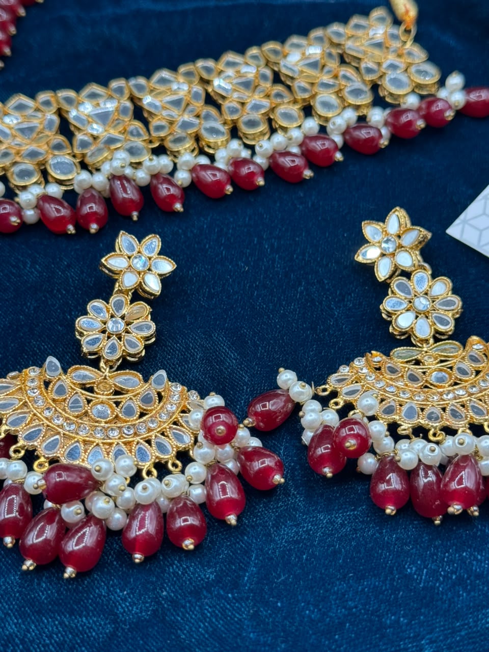 Kundan Bridal Jewelry Set | The Jewels Merchant