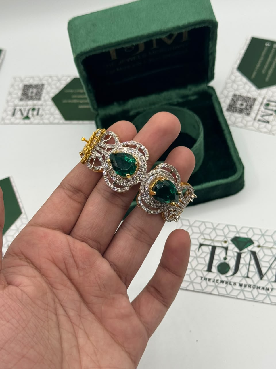Gold Plated Jarao Bangle | The Jewels Merchant